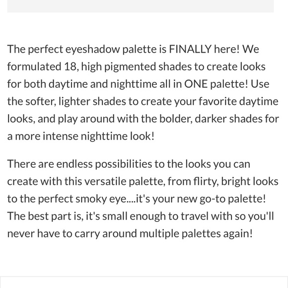 KAB Cosmetics | Day & Night Eyeshadow Palette NEW - Picture 4 of 6